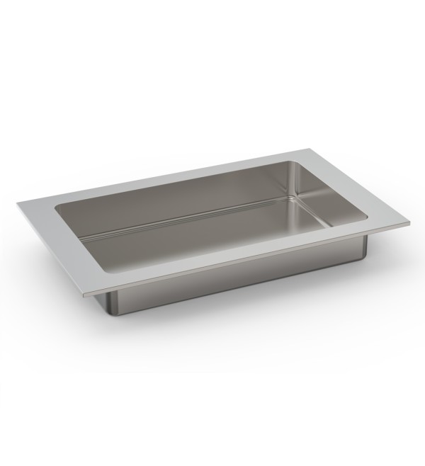 DROP-IN BAIN-MARIE 3 GN1/1 (PREPARED)