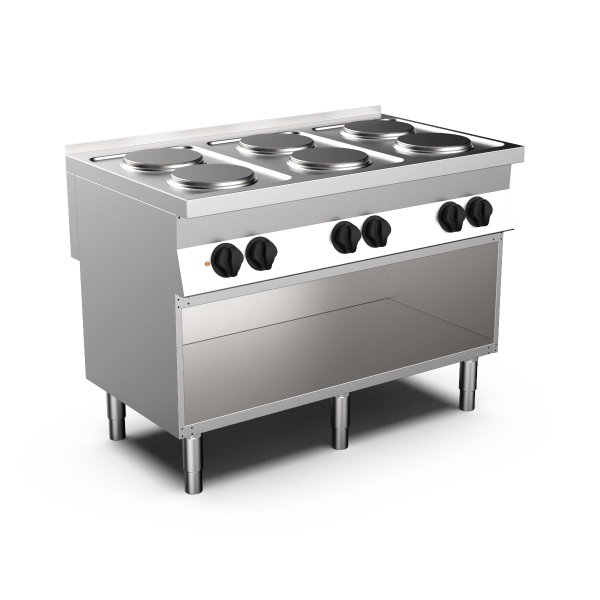 6-PLATE EL. COOKER OPEN BASE