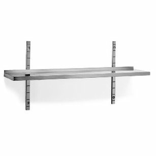 WALL MOUNTED PLAIN SHELF 1200