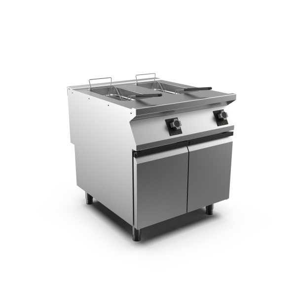 TWIN PAN ELE FRYER 15+15 L